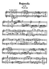 Bagatelle en sib - Ludwig van Beethoven